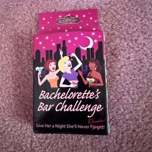 Bachelorettes bar challenge playing cards